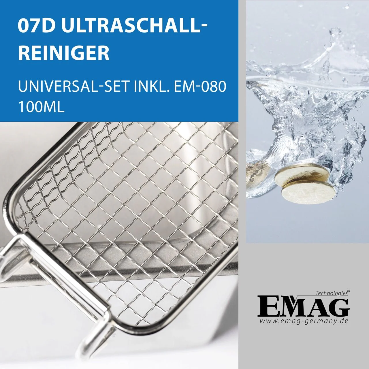 07D Ultraschallreiniger Edelstahl - Image 3