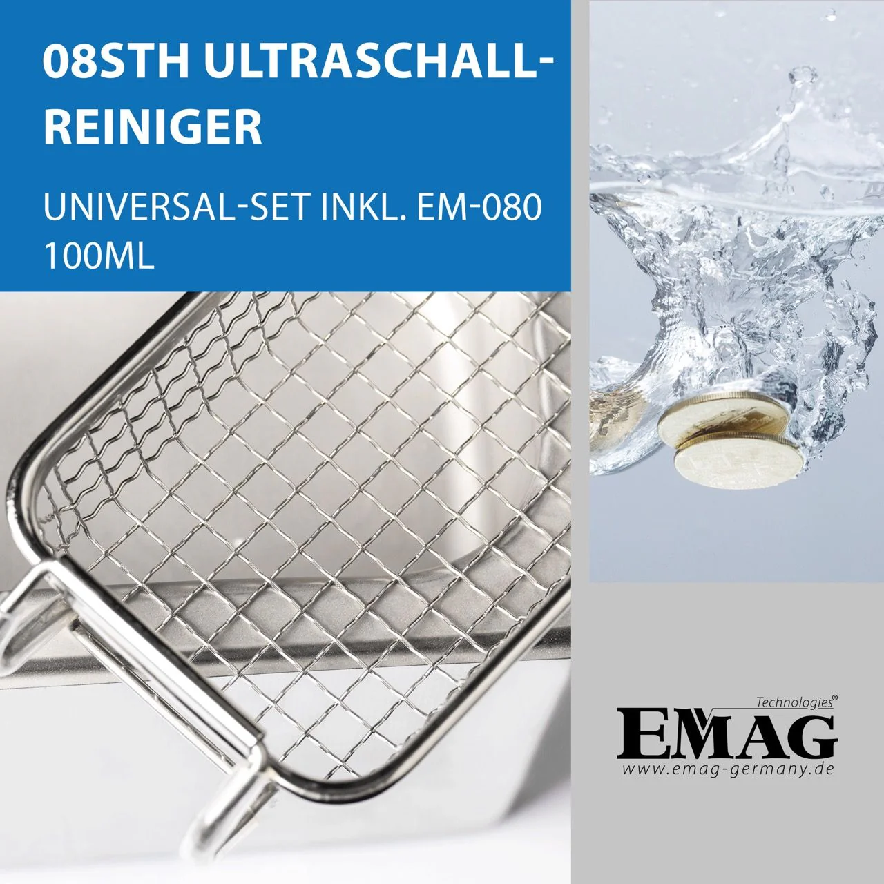 08STH Ultraschallreiniger Edelstahl mit Heizung - Image 8