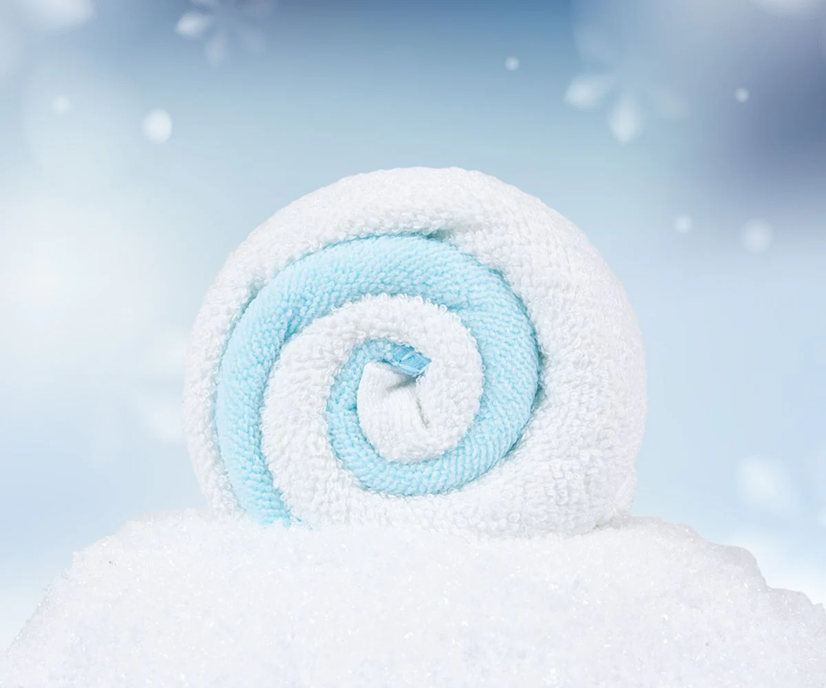 Bonbon Twist weiß/blau Tücher - Image 4