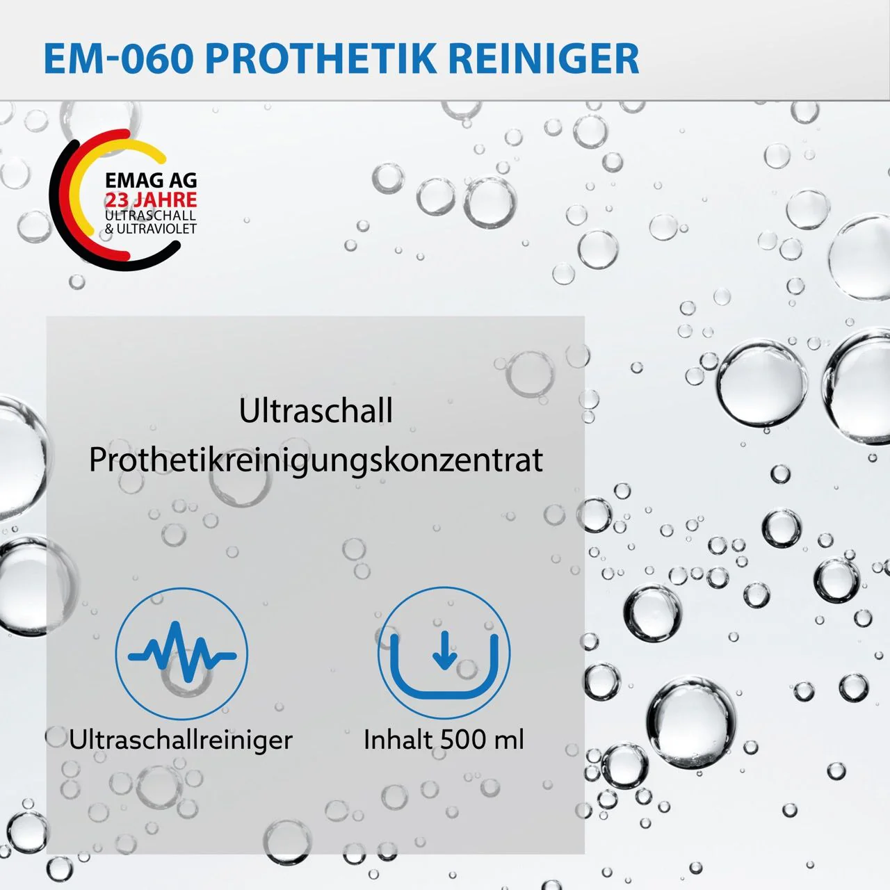 EM-060 Prothetik Ultraschallreiniger - Image 5
