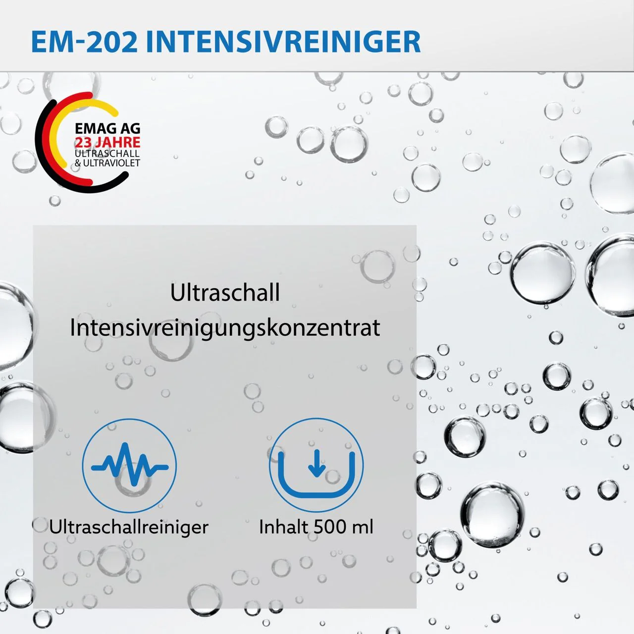EM-202 Intensiv Reiniger / Instrumentenreiniger - Image 3