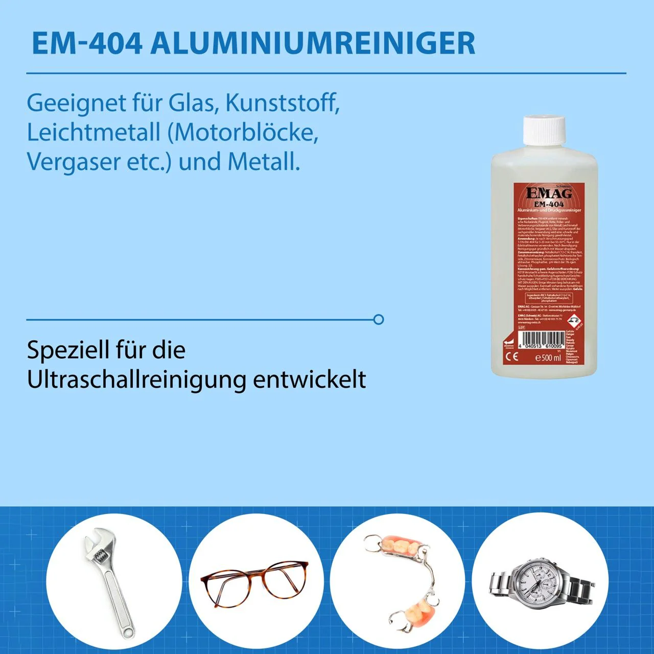EM-404 Aluminium- und Druckgussreiniger - Image 3