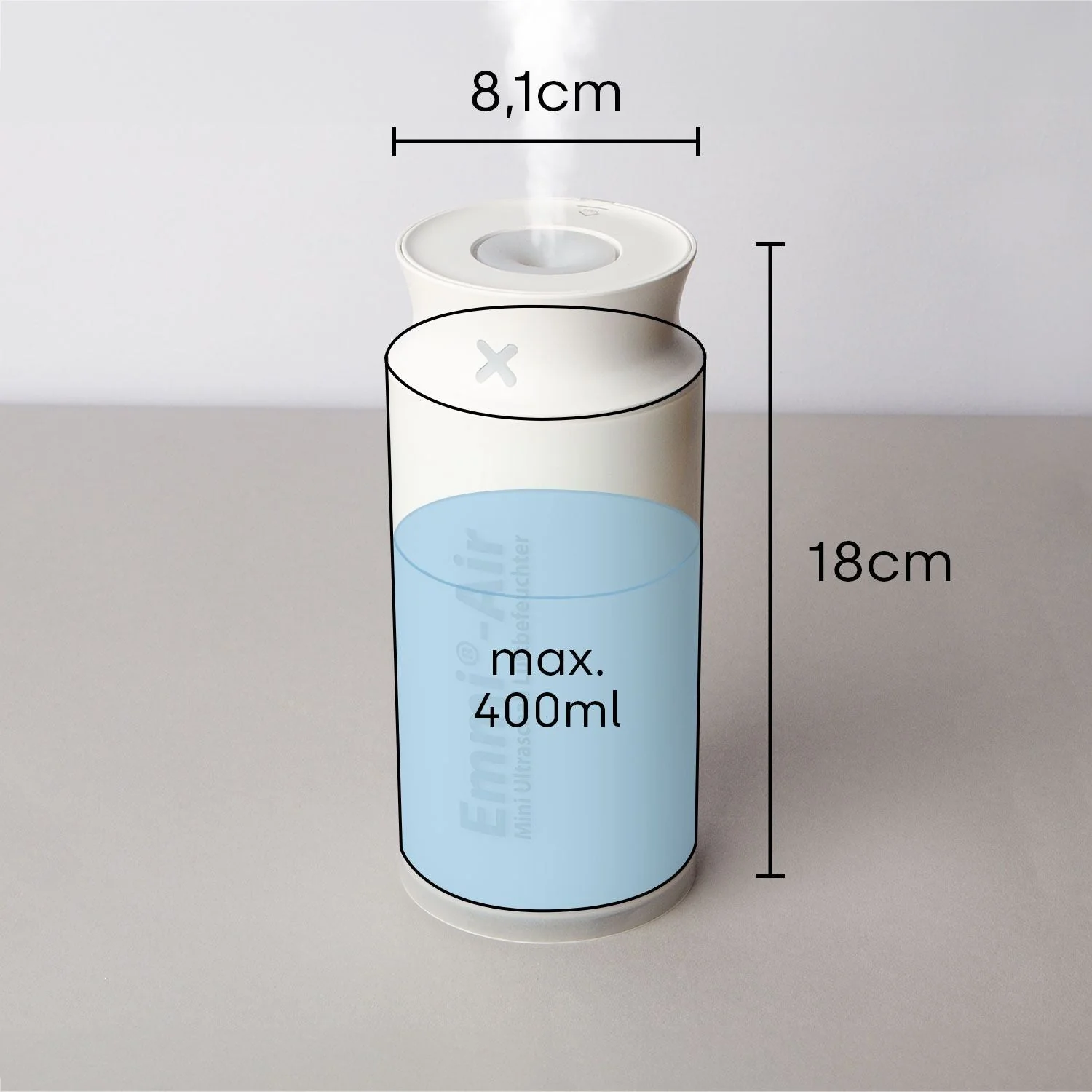 Emmi-Air Mini Ultraschall Luftbefeuchter - Image 4