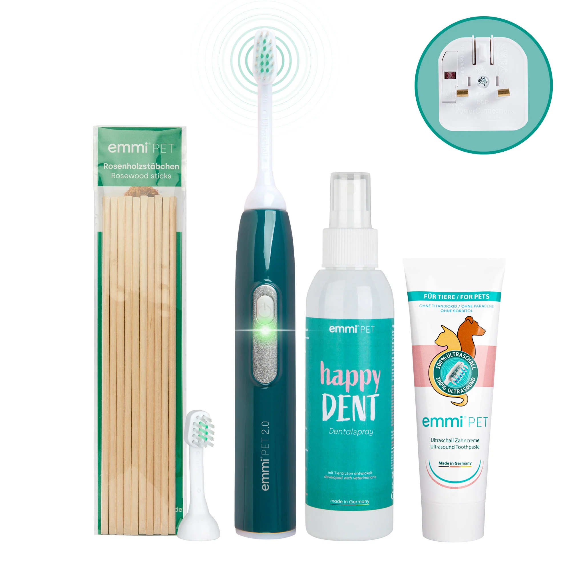emmi-pet 2.0 Daily Set ( Stecker: UK Stecker )