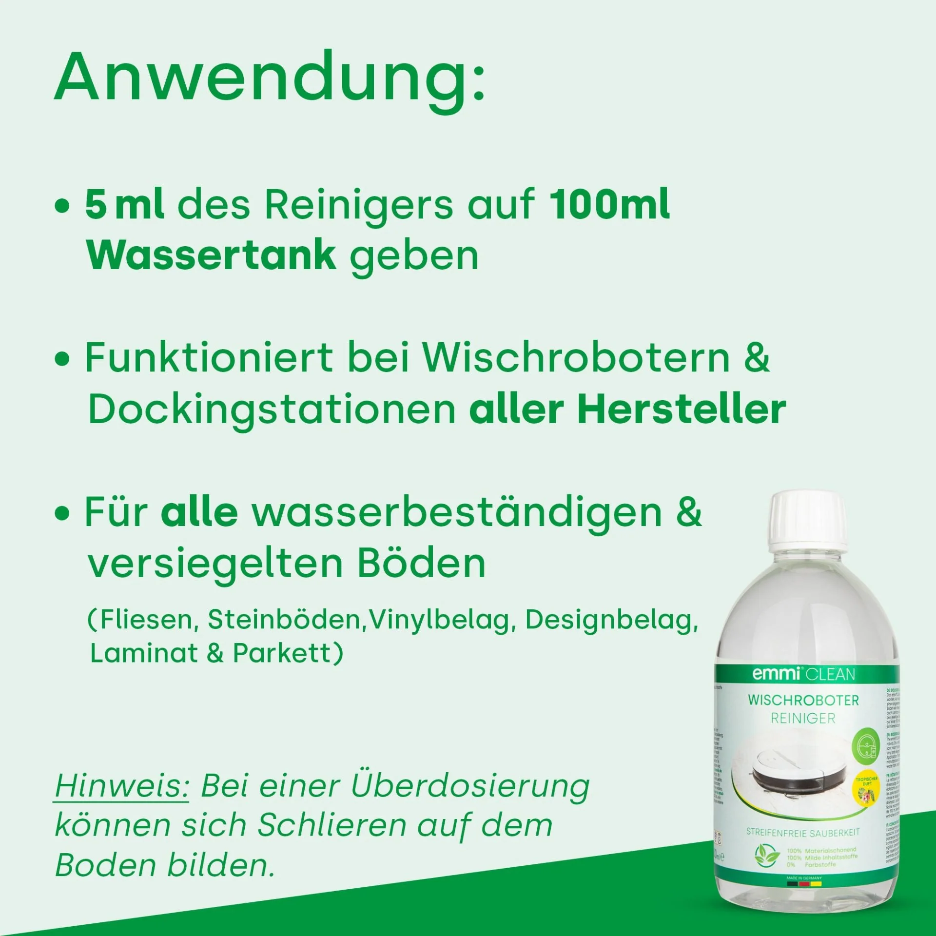 Wischroboterreiniger 500ml - Image 5